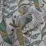 Decorative fabric BORAS green