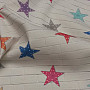 Children decorative fabric STARS
