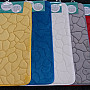 Bathroom mat TILES YELLOW