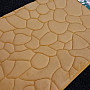 Bathroom mat TILES YELLOW