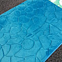 Bathroom mat TILES TURQUOISE