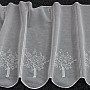 Woven Curtain 11646 white
