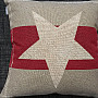 Tapestry cushion cover RED STAR 2