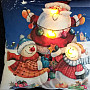 LED decorative cover SANTA