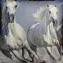 Decorative coating HORSES IN WINTER