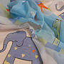 Children&#39;s voile curtain ANIMAL