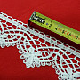 Macrame Lace 5432/0010 6 cm white matt