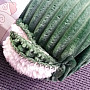Microfiber blanket EXTRA SOFT SHEEP plastic design - green