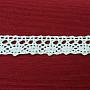 Cotton lace 405/101 18mm white matt