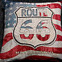 Tapestry pillow-case ROUTE 66