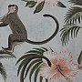 Decorative fabric AMERIKA monkey