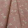 Cotton fabric DRAGONFLY rose