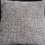 Decorative pillow-case HOPSACK grey