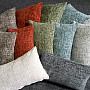 Decorative pillow-case HOPSACK grey