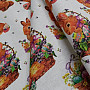 Decorative fabric EASTER RABBIT color digital print
