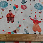 Children's cotton satin CIRQUE digital printing