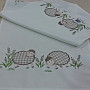 Embroidered tablecloths and shawls SHEEP