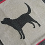 pillowcase DF  for dogs LABRADOR  beige