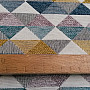 Upholstery Fabric  LUSA triangl mustard