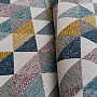 Upholstery Fabric  LUSA triangl mustard