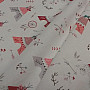 Cotton fabric INDIAN TEEPEES