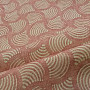 Decorative fabric WAVES rose