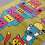 Children carpet PLAY game tower