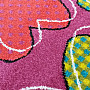 Children carpet PLAY heart