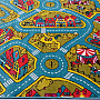 Children carpet PLAY roads