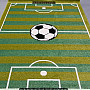 Children&#39;s one-piece carpet PLAY FOTBAL