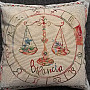 Tapestry pillow-case ZODIAC Libra/Bilancia