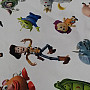 Children decorative fabric TOY STORY big