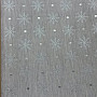 Christmas decorative fabric for tablecloths Flake gray 081 width 280