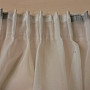 Flaring curtain ribbon 8 cm, 1:2