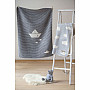 Children&#39;s cotton blanket DF LODIČKA for the crib