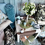 Decorative fabric LEIRE turquoise