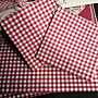 Decorative fabric MENORCA red