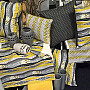 Decorative fabric ETHNO ZATRAI JAUNE