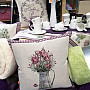 Tapestry cushion cover FLOWERS FROM PROVENCE BASIL