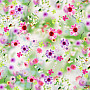 Decorative fabric 3D FLOWERS
