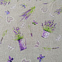 Decorative fabric LAVENDER Iilac