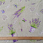 Decorative fabric LAVENDER Iilac