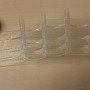 Flaring curtain ribbon 5 cm, 1:1.5