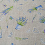 Decorative fabric LAVENDER blue