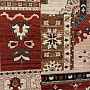 Luxurious woolen carpet ROYAL PATCHWORK multi cream