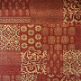 Luxurious woolen carpet DJOBIE PATCH red