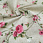 Decorative fabric Flowers RAME pink