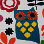 Children carpet CITY OWLS multi