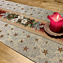 Tapestry tablecloth Christmas Candle