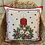 Christmas tapestry cover CHRISTMAS CANDLE